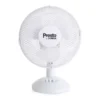 Presto 9 Inch Desk Fan White -Kitchen Supplies Store fit 1886