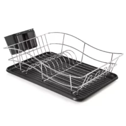 Essentials Dish Rack With Tray -Kitchen Supplies Store fit 1899