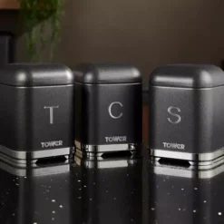 Glitz Set Of 3 Canisters 20 Glitz Set Of 3 Canisters -Kitchen Supplies Store fit 1923