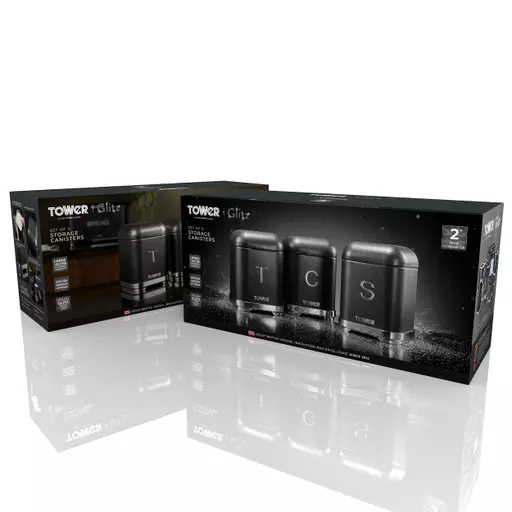 Glitz Set Of 3 Canisters 11 Glitz Set Of 3 Canisters - Image 9