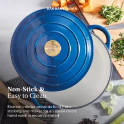 Foundry 28cm Shallow Cast Iron Casserole -Kitchen Supplies Store fit 1958