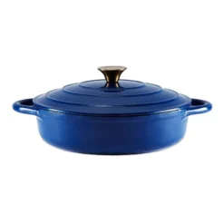 Foundry 28cm Shallow Cast Iron Casserole -Kitchen Supplies Store fit 1970