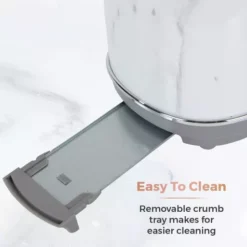 Bottega Marble 2 Slice Stainless Steel Toaster -Kitchen Supplies Store fit 199