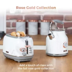 Bottega Marble 2 Slice Stainless Steel Toaster -Kitchen Supplies Store fit 201