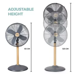 Scandi 16 Inch Metal Pedestal Fan -Kitchen Supplies Store fit 2020