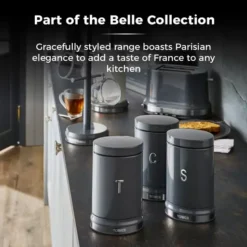 Belle Set Of 3 Canisters -Kitchen Supplies Store fit 2031