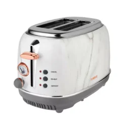 Bottega Marble 2 Slice Stainless Steel Toaster -Kitchen Supplies Store fit 204