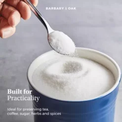 Foundry 17cm Ceramic Storage Jar 20 Foundry 17cm Ceramic Storage Jar -Kitchen Supplies Store fit 2043