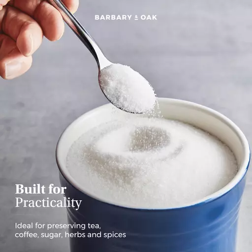 Foundry 17cm Ceramic Storage Jar 7 Foundry 17cm Ceramic Storage Jar - Image 5