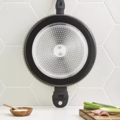 Diamo 30cm Saute Pan With Black Diamond Coating -Kitchen Supplies Store fit 2117