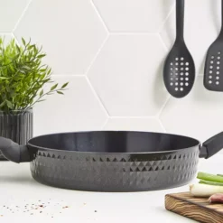 Diamo 30cm Saute Pan With Black Diamond Coating -Kitchen Supplies Store fit 2118