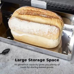 Solitaire Roll Top Bread Bin 18 Solitaire Roll Top Bread Bin -Kitchen Supplies Store fit 2131