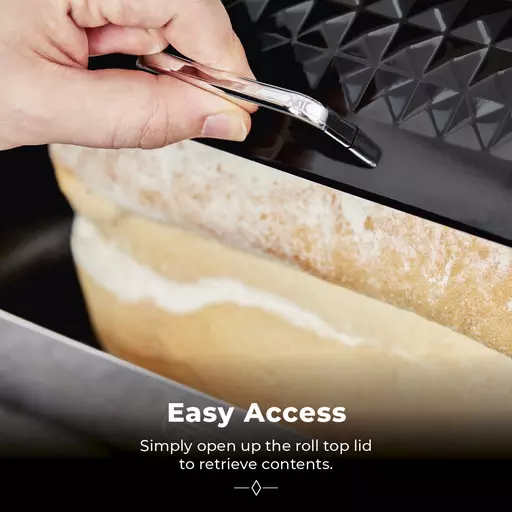 Solitaire Roll Top Bread Bin 6 Solitaire Roll Top Bread Bin - Image 4