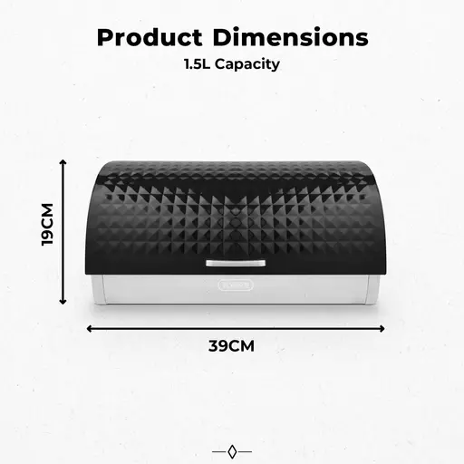 Solitaire Roll Top Bread Bin 10 Solitaire Roll Top Bread Bin - Image 8