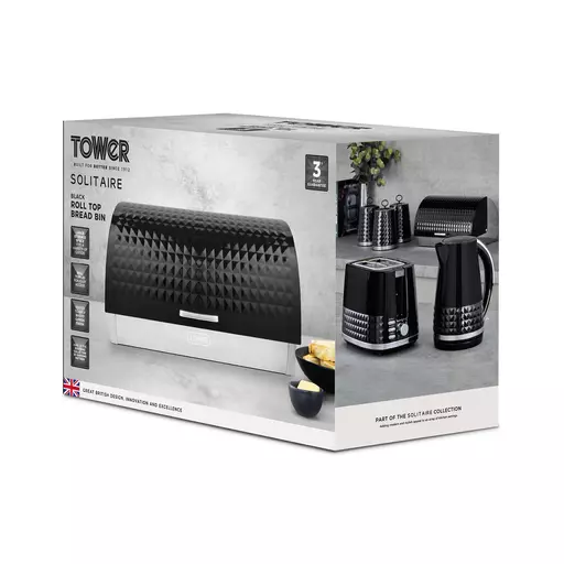 Solitaire Roll Top Bread Bin 12 Solitaire Roll Top Bread Bin - Image 10