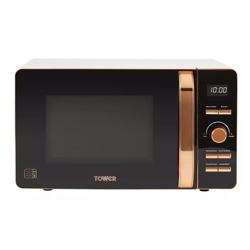 Rose Gold 800W 20 Litre Digital Microwave 14 Rose Gold 800W 20 Litre Digital Microwave - Image 12