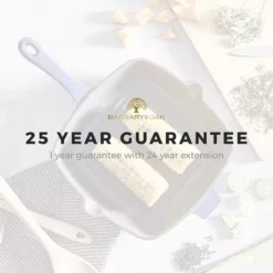 Foundry 26cm Cast Iron Grill Pan -Kitchen Supplies Store fit 2162