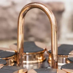 Rose Gold Rotating Spice Rack 16 Jars -Kitchen Supplies Store fit 2170