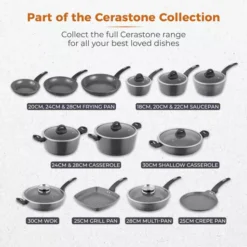Cerastone 20cm Forged Saucepan -Kitchen Supplies Store fit 2181