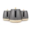 Scandi 3 Piece Canisters Set -Kitchen Supplies Store fit 2186