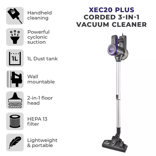 RXEC20 Plus 600W Corded 3-in-1 Vacuum Cleaner 4 RXEC20 Plus 600W Corded 3-in-1 Vacuum Cleaner - Image 2