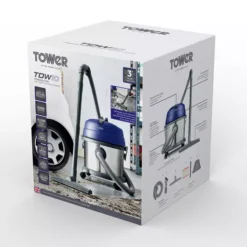 TDW10 15 Litre Stainless Steel Wet And Dry Vacuum -Kitchen Supplies Store fit 2426