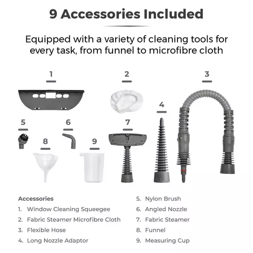 THS10 Handheld Steam Cleaner 9 THS10 Handheld Steam Cleaner - Image 7