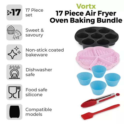 Tower Air Fryer Accessory Baking Set 4 Tower Air Fryer Accessory Baking Set - Image 2