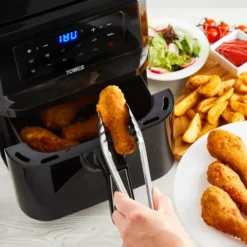 Vortx 5L Digital Air Fryer -Kitchen Supplies Store fit 353