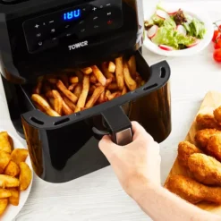 Vortx 5L Digital Air Fryer -Kitchen Supplies Store fit 354