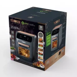 Vortx 12 Litre Rose Gold Air Fryer Oven -Kitchen Supplies Store fit 373