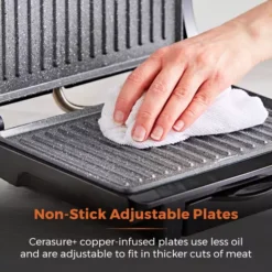 Cerastone Health Grill And Panini Press -Kitchen Supplies Store fit 427