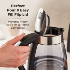 Infinity Ombre 1.7 Litre Glass Schott Kettle 20 Infinity Ombre 1.7 Litre Glass Schott Kettle -Kitchen Supplies Store fit 439