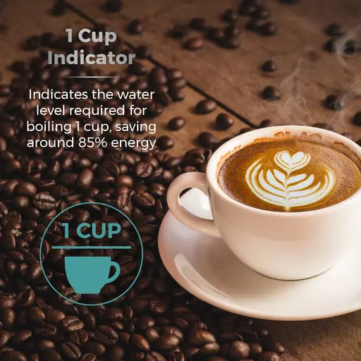 Infinity Ombre 1.7 Litre Glass Schott Kettle 9 Infinity Ombre 1.7 Litre Glass Schott Kettle - Image 7