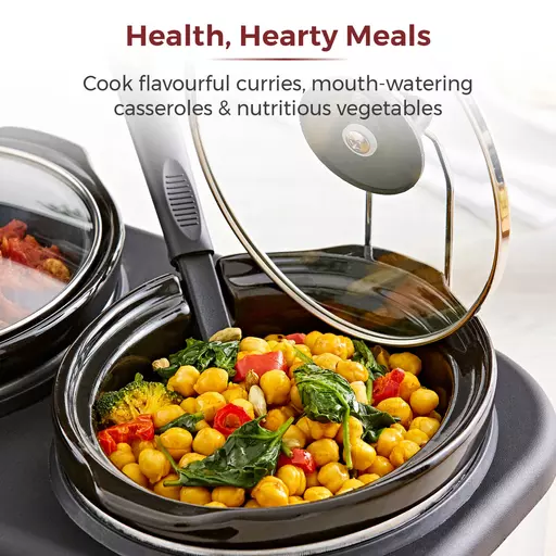 3 X 1.5 Litre Pot Slow Cooker 8 3 X 1.5 Litre Pot Slow Cooker - Image 6