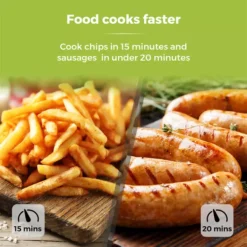 Vortx Compact 2 Litre Manual Air Fryer -Kitchen Supplies Store fit 490