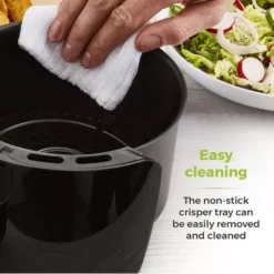 Vortx Compact 2 Litre Manual Air Fryer -Kitchen Supplies Store fit 493