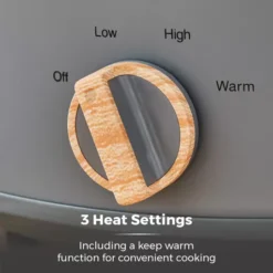 Tower Scandi 3.5 Litre Stainless Steel Slow Cooker -Kitchen Supplies Store fit 502