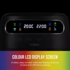 Vortx Vizion 6 Litre Air Fryer With Colour Digital Display 15 Vortx Vizion 6 Litre Air Fryer With Colour Digital Display -Kitchen Supplies Store fit 512