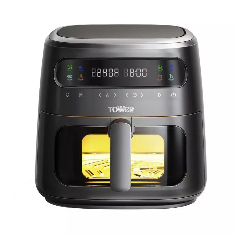 Vortx Vizion 6 Litre Air Fryer With Colour Digital Display 13 Vortx Vizion 6 Litre Air Fryer With Colour Digital Display - Image 11