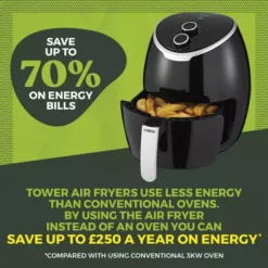 Vortx 4L Manual Air Fryer -Kitchen Supplies Store fit 548