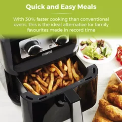 Vortx 5 Litre Manual Air Fryer -Kitchen Supplies Store fit 559