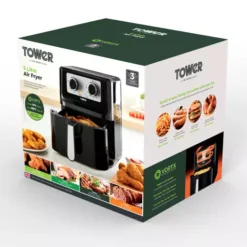 Vortx 5 Litre Manual Air Fryer -Kitchen Supplies Store fit 566