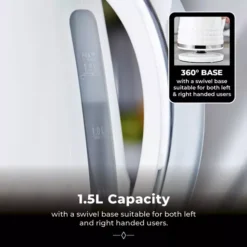 Solitaire 1.5L 3KW Kettle -Kitchen Supplies Store fit 572