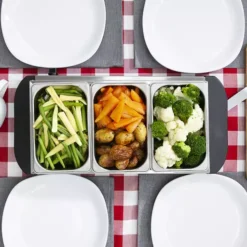 Three Tray Buffet Server 13 Three Tray Buffet Server -Kitchen Supplies Store fit 584