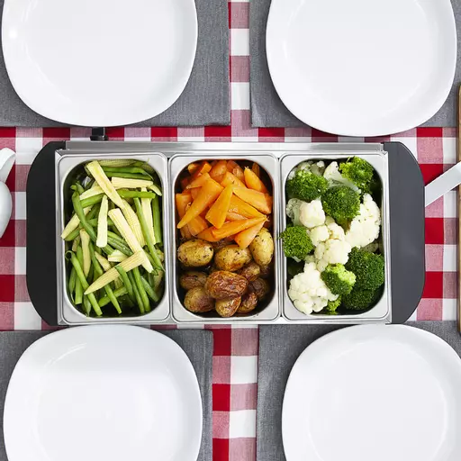 Three Tray Buffet Server 7 Three Tray Buffet Server - Image 5