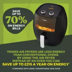 Vortx Vizion 7 Litre Manual Air Fryer -Kitchen Supplies Store fit 591