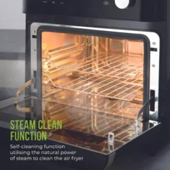 Vortx Platinum 13L Air Fryer Oven With Steam Cooking Functions -Kitchen Supplies Store fit 6