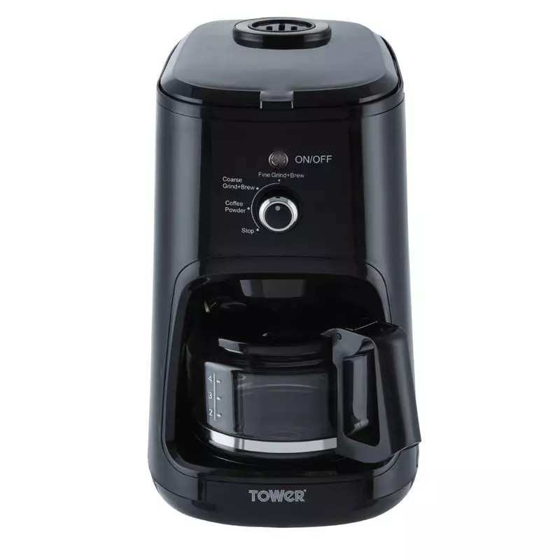 900W Bean To Cup Coffee Maker Black 11 900W Bean To Cup Coffee Maker Black - Image 9