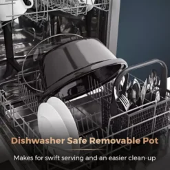 Rose Gold 6.5 Litre Slow Cooker Black And Rose Gold -Kitchen Supplies Store fit 625